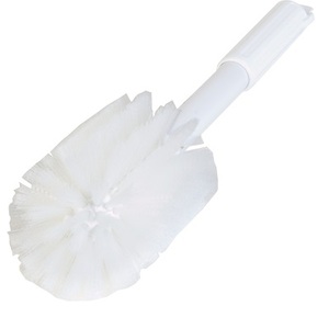 VALVE BRUSH 4" DIA WHITE BRISTLE 16" HANDLE WHITE BRISTLE